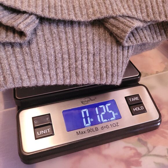 J Crew Merino Wool Sweater Mens XL Gray 1/4 Zip - Picture 11 of 11